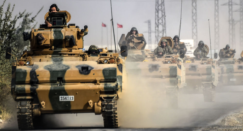 الجيش التركي يحشد قوات هائلة استعدادا لدخول سوريا