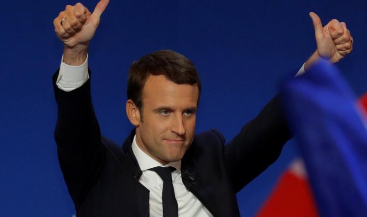 ماكرون يسحق لوبان ويفوز بـ65.5% من أصوات الفرنسيين