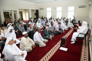 "ضيوف رئيس الدولة" يبدأون محاضراتهم في المساجد حول استقبال رمضان