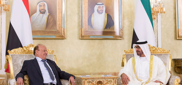 هادي يشكر الإمارات لاستضافة لجنة صياغة مسودة الدستور