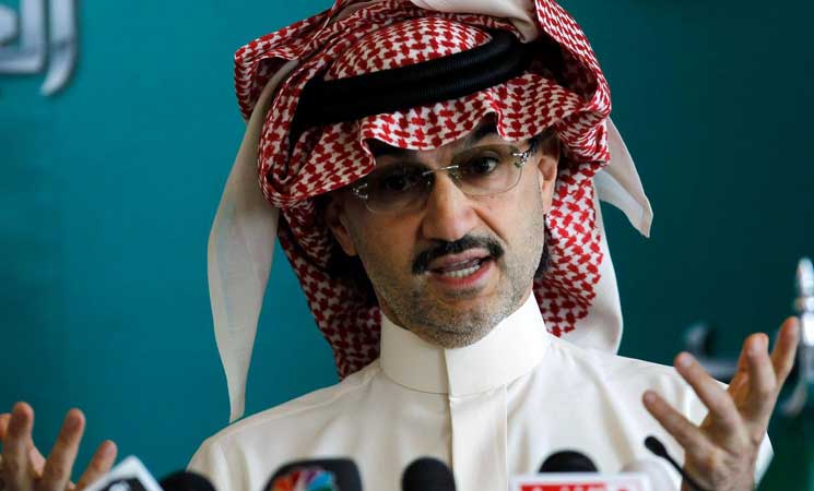 فايننشال تايمز: الوليد بن طلال يرفض التسوية مع السلطات السعودية