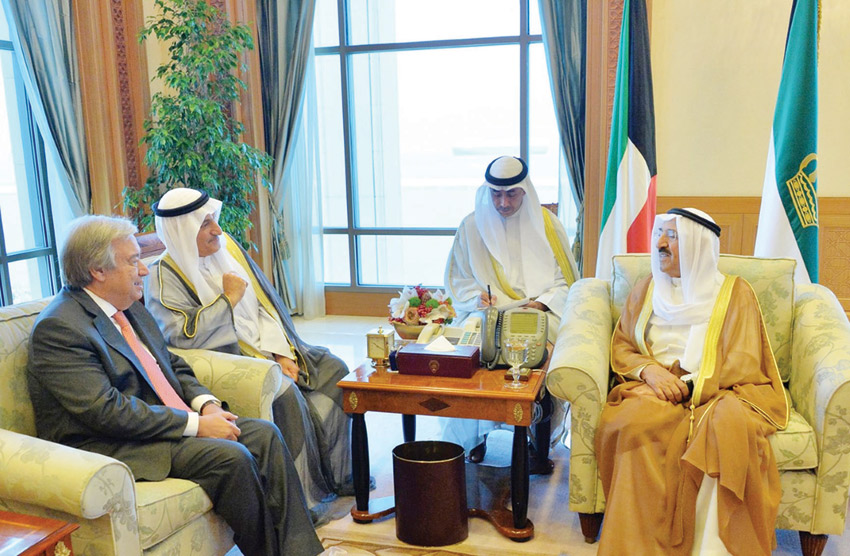 الأمم المتحدة تدعم وساطة الكويت في الأزمة الخليجية