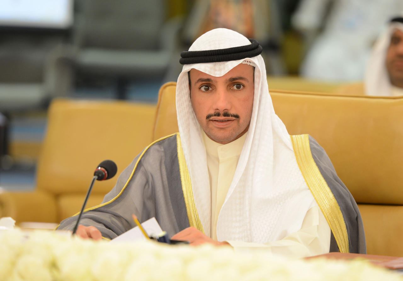 رئيس مجلس الأمة الكويتي لوفد إسرائيلي: اخرج من القاعة يا محتل.. فيديو