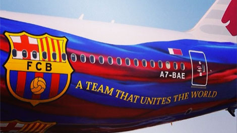 طيران قطر في طريقه للانسحاب من صفقة رعاية برشلونة الإسباني