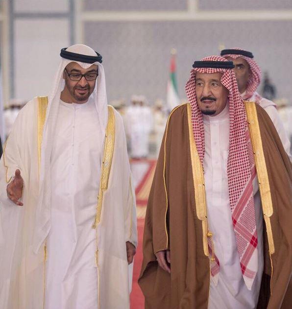 محمد بن زايد لدى استقباله سلمان: السعودية عمود أمن الخيمة الخليجية