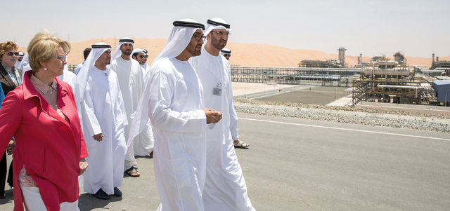 محمد بن زايد: ماضون لترسيخ مكانة الإمارات مزوداً عالمياً رئيساً للطاقة