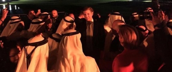 ابنا ترامب يفتتحان ملعب جولف في دبي ويشيدان عن محمد بن راشد