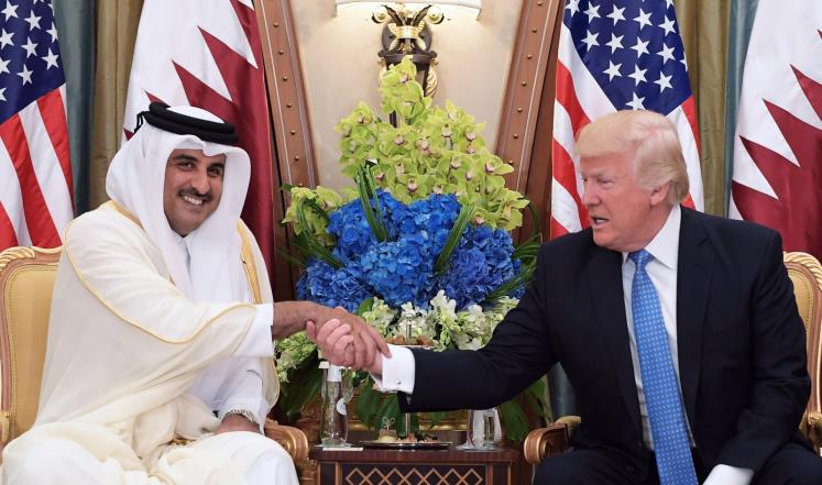 البيت الأبيض: ترامب يلتقي أمير قطر الثلاثاء