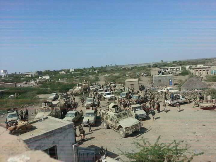 الجيش اليمني يسيطر على حيس غربي البلاد بدعم وإسناد من التحالف
