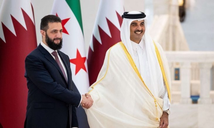 أمير قطر والرئيس السوري يبحثان مسار التفاوض بين واشنطن وطهران