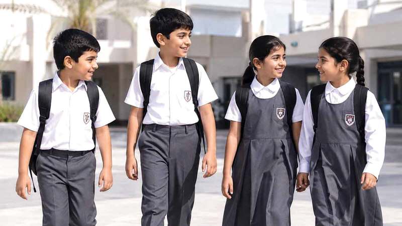 الزي المدرسي في مدارس الخاصة بالدولة. الأسعار تصل إلى 5000 درهم وتثير جدلاً حول الجودة