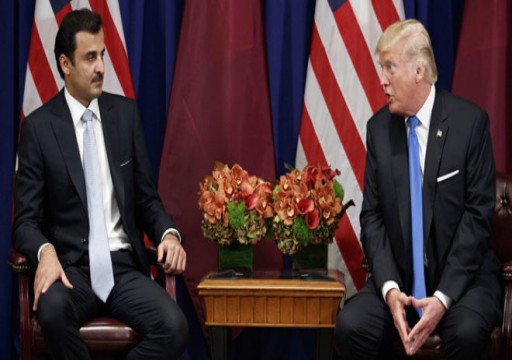 أمير قطر يلتقي ترامب في واشنطن الثلاثاء المقبل
