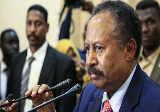 حمدوك: العقوبات الأميركية تهدد الانتقال الديمقراطي في السودان