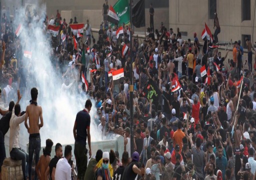 ارتفاع قتلى احتجاجات بغداد والبصرة الى 8 خلال 24 ساعة