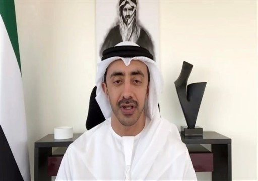 بعد لقائه بالأسد.. عبدالله بن زايد يجري مباحثات مع نظيره الإيراني