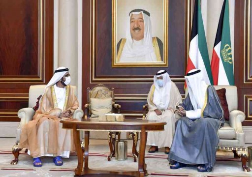 في رسالة لرئيس الدولة.. أمير الكويت يؤكد على أهمية التنسيق بين دول الخليج