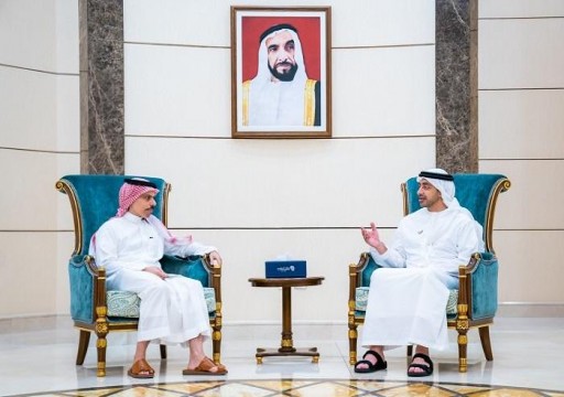 عبدالله بن زايد يبحث مع نظيره السعودي آفاق التعاون الثنائي