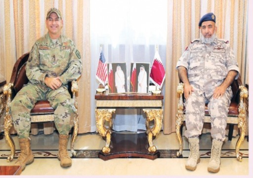 رئيس أركان قطر يلتقي مسؤولين عسكريين من واشنطن والناتو