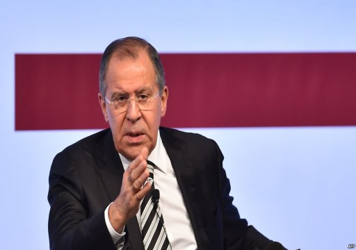 لافروف يعرب عن قلق روسيا من الوضع في الخليج