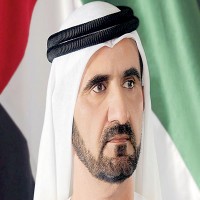 محمد بن راشد يستقبل جموع المهنئين بعيد الفطر السعيد