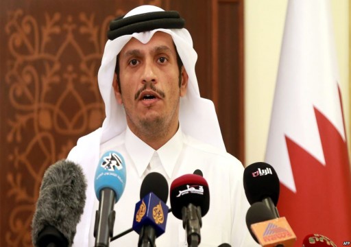 وزير الخارجية القطري: “دبلوماسية الإنكار” تهدد استقرار المنطقة