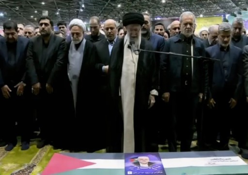 بدء مراسم تشييع إسماعيل هنية في طهران تمهيداً لنقل جثمانه إلى الدوحة