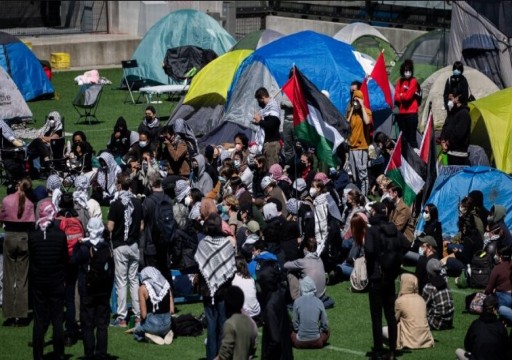 محكمة كندية تمهل الطلاب المتظاهرين ثلاثة أيام لفض اعتصام داعم لفلسطين