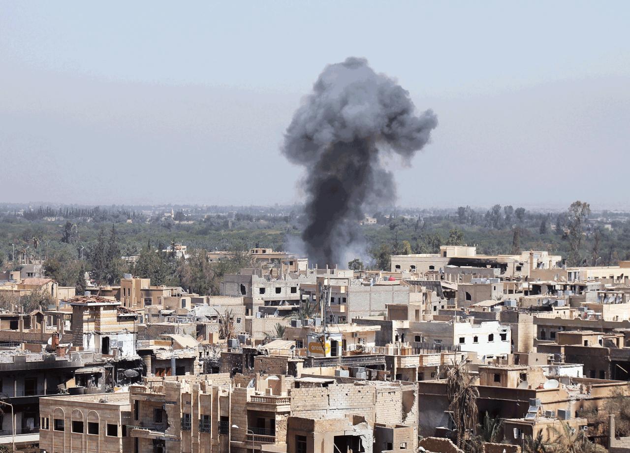 النظام السوري يصعّد في درعا ويقصفها بالفسفور والبراميل