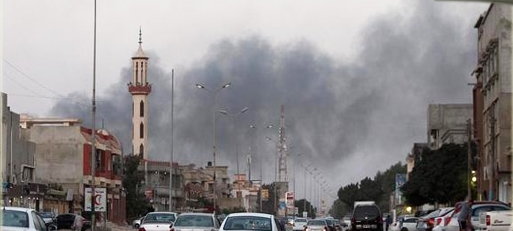 اشتباكات عنيفة بين قوات خفتر وكتائب الثوار في بنغازي