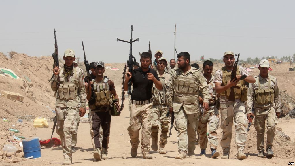 القوات العراقية تحرر 1500 معتقل لدى تنظيم الدولة في هيت