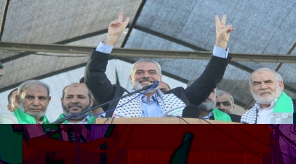 استطلاع: شعبية حماس بعد العدوان تحطم الأرقام القياسية