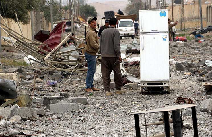 عمليات نهب منازل الموصل بعد طرد تنظيم “الدولة” تتواصل