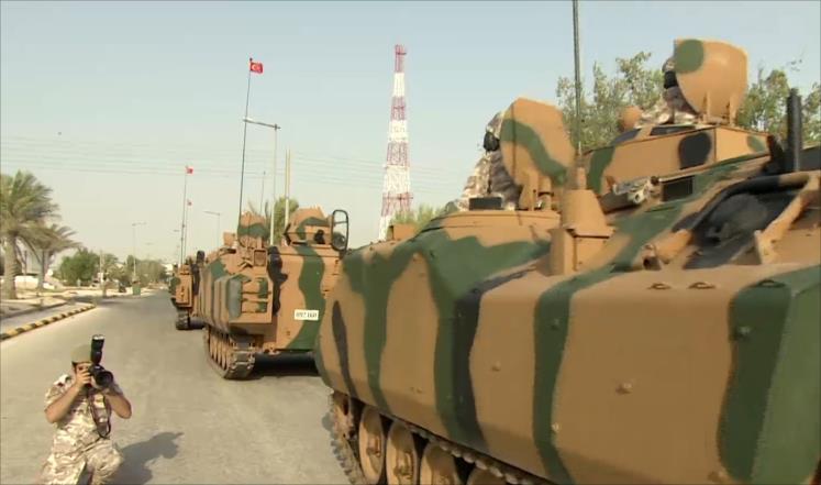 تركيا تعتبر قاعدتها العسكرية بقطر حقا سياديا