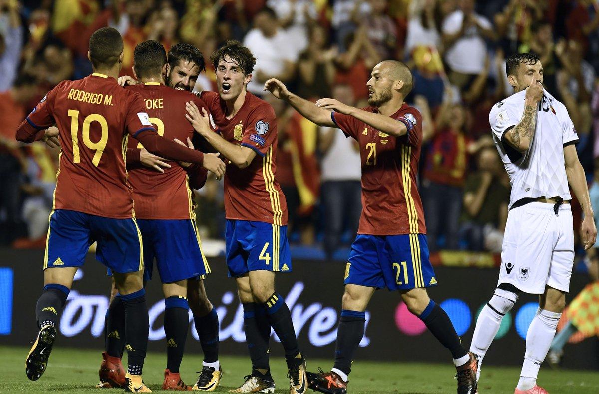إسبانيا تتأهل لمونديال روسيا والطليان لـ"الملحق الأوروبي"