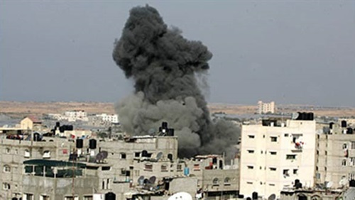 5غارات جوية إسرائيلية على غزة بعد التهدئة الجديدة 