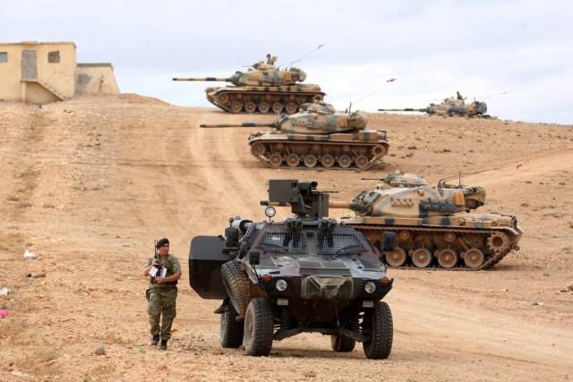 تركيا تطلق عملية عسكرية واسعة شمال سوريا 