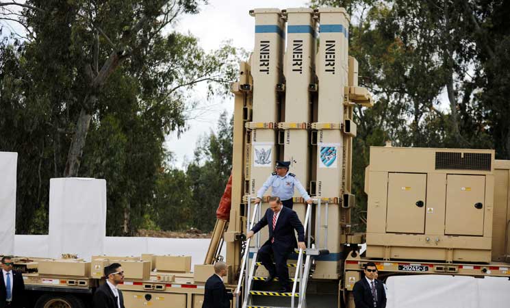 إسرائيل تدشن منظومة “الصولجان السحري” للدفاع الجوي