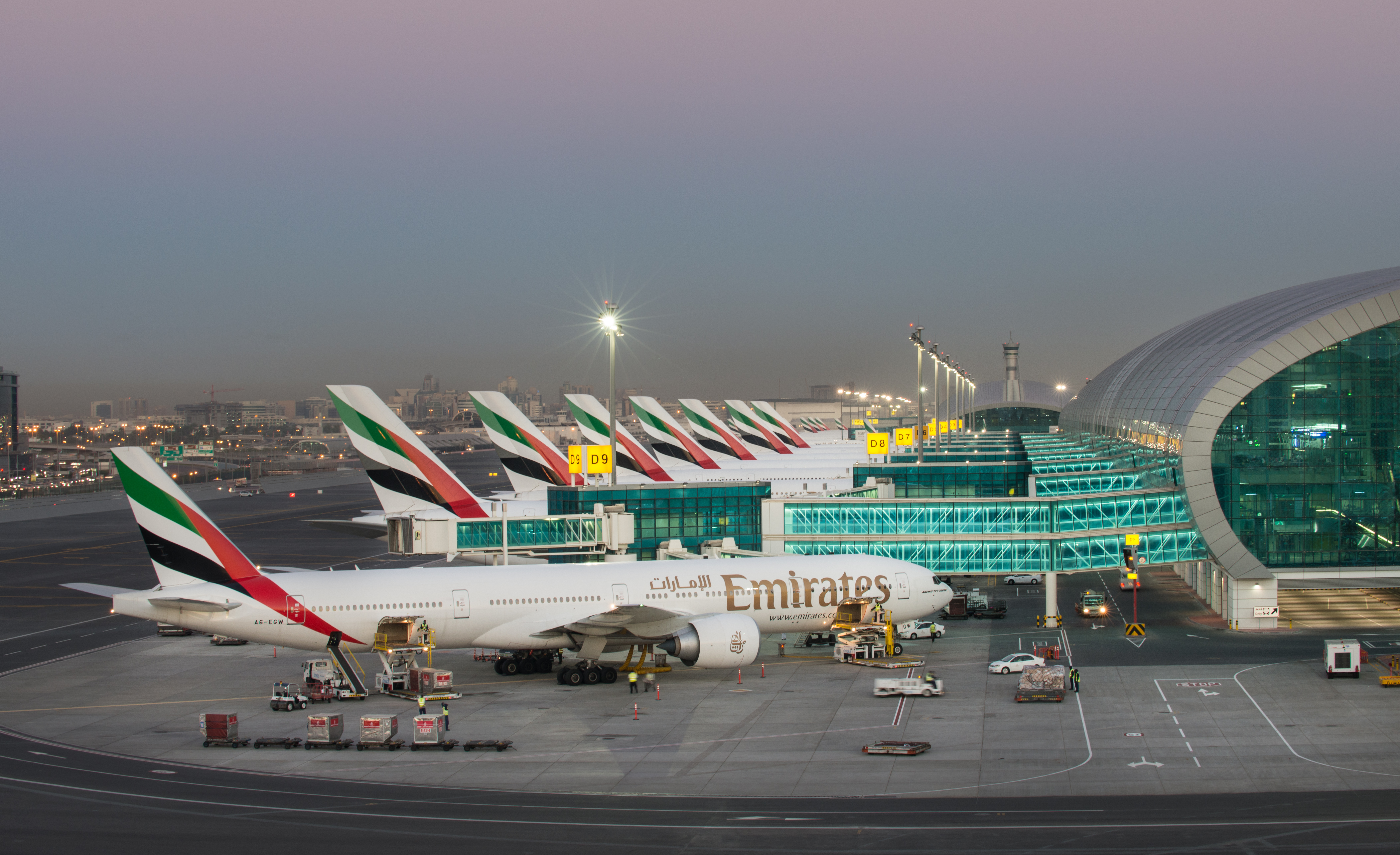 8.2 % نسبة الزيادة في عدد مستخدمي مطار دبي خلال سبتمبر الجاري