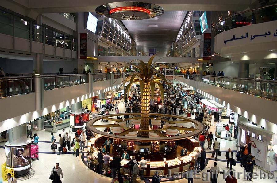 مطار دبي يتصدر مطارات العالم من حيث عدد المسافرين الدوليين