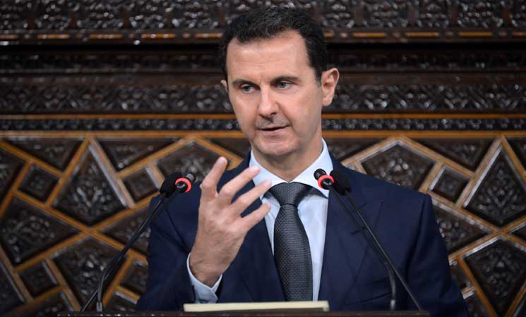 الأسد يتعهد بمواصلة الحرب زاعما أن حلب "ستكون مقبرة أردوغان"