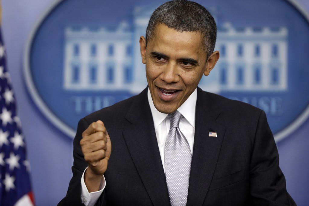 أوباما يرى أن تنظيم الدولة في تراجع و وضع دفاعي