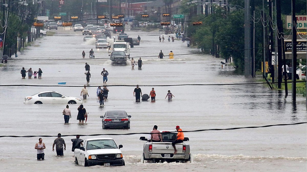 24 مليار دولار خسائر متوقعة من إعصار هارفي في الولايات المتحدة
