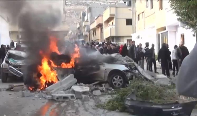 "شورى درنة": القصف المصري أصاب مواقع مدنية