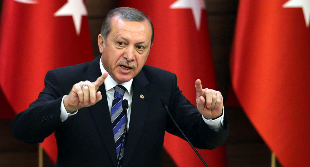 أردوغان يشدد على  رفض قيام دولة شمالي سوريا