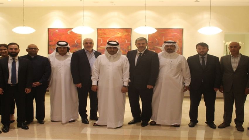 رجال أعمال قطريون وأتراك يبحثون في الدوحة العلاقات التجارية
