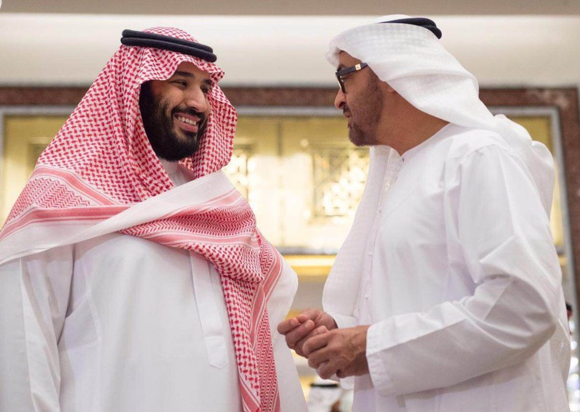 "فايننشيال تايمز" زاعمة: محمد بن زايد هو "مرشد" محمد بن سلمان!