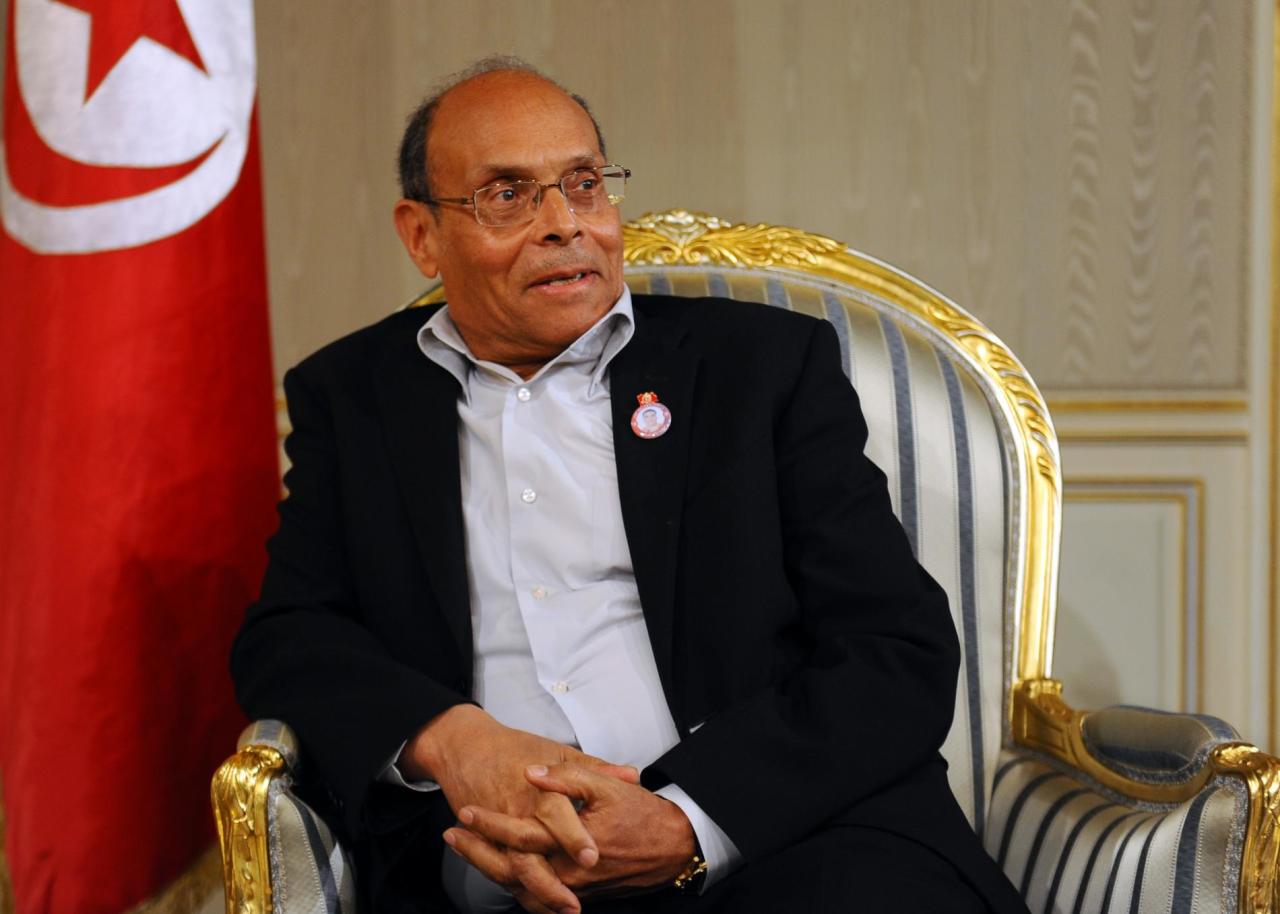 الرئيس التونسي السابق ينتقد "تحالف" حركة النهضة مع النظام القديم