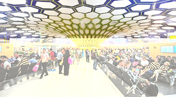 نمو عدد المسافرين الى 21,7% بمطار أبوظبي