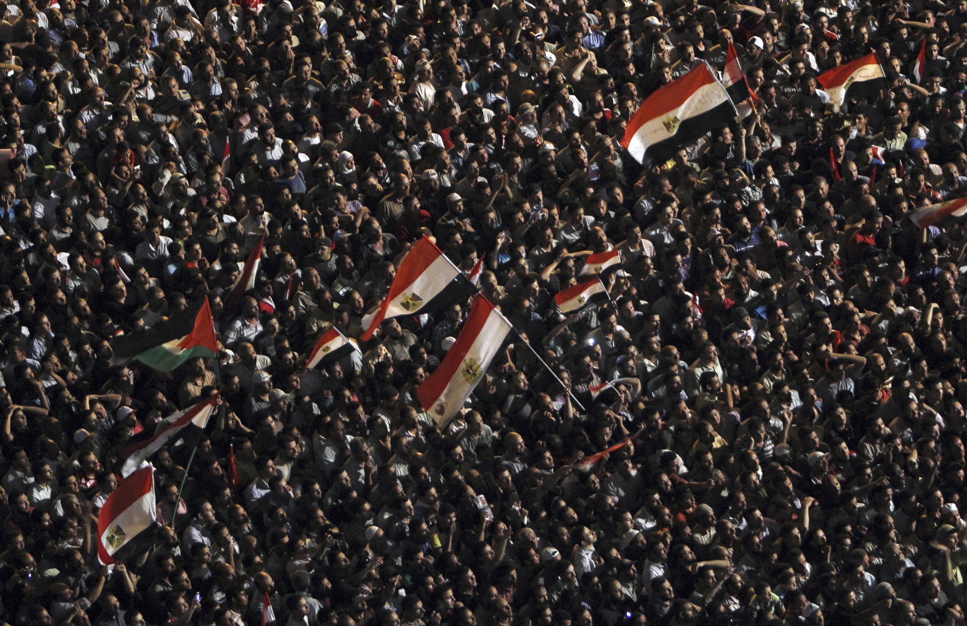 الثورة المصرية تحدد نقاط التظاهر إحياء لـ25 يناير اليوم 