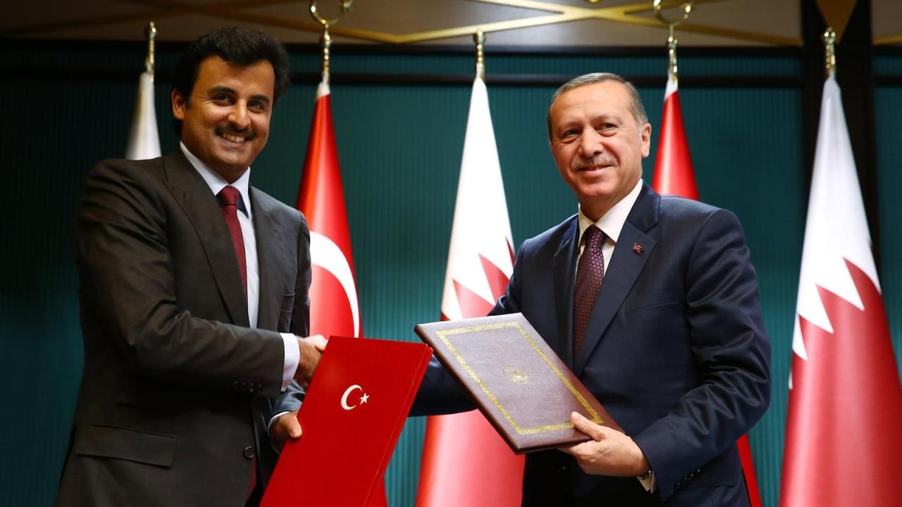 تميم وأردوغان يبحثان الوضع الإقليمي هاتفيا